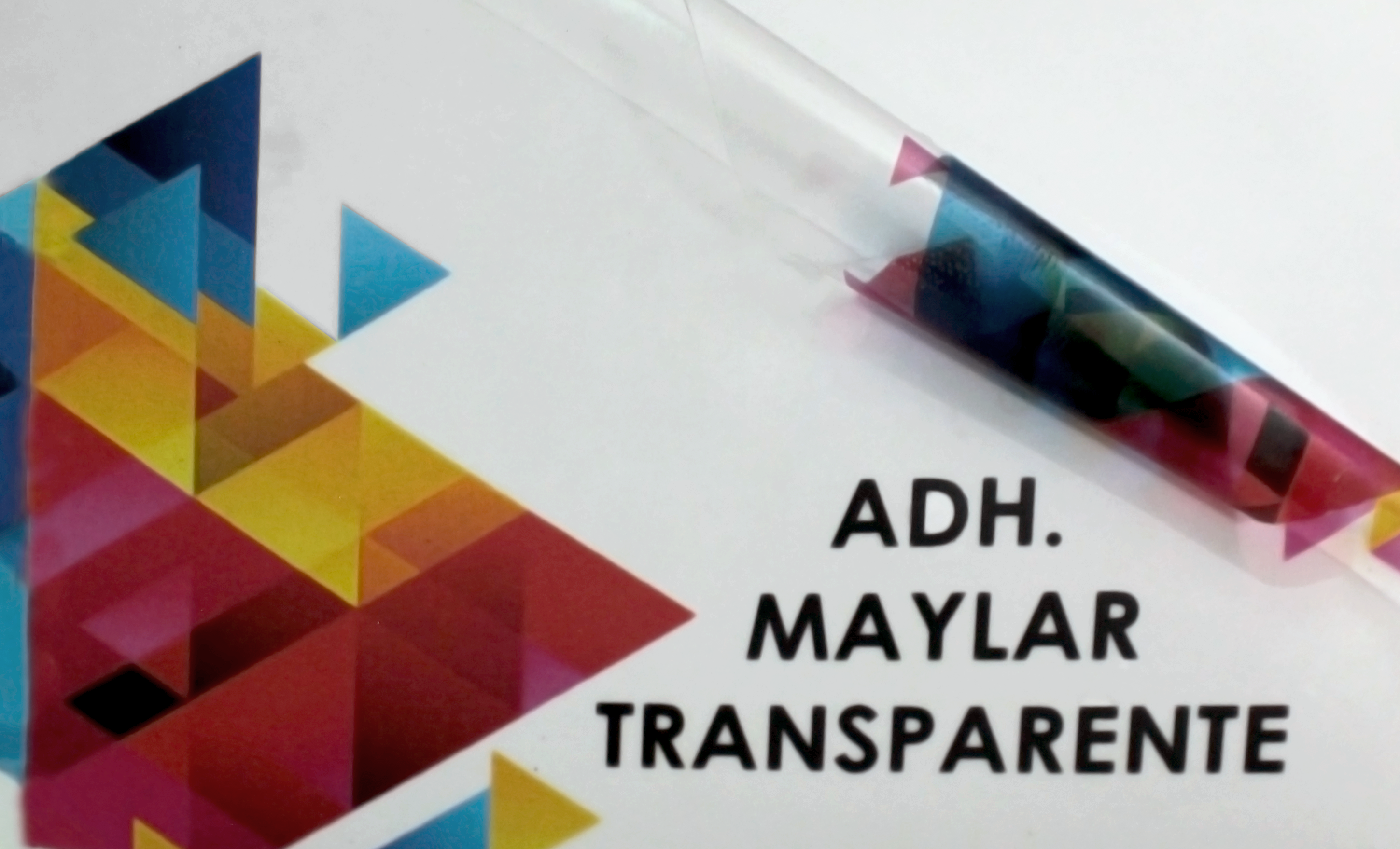 Adhesivo Maylar Transparente