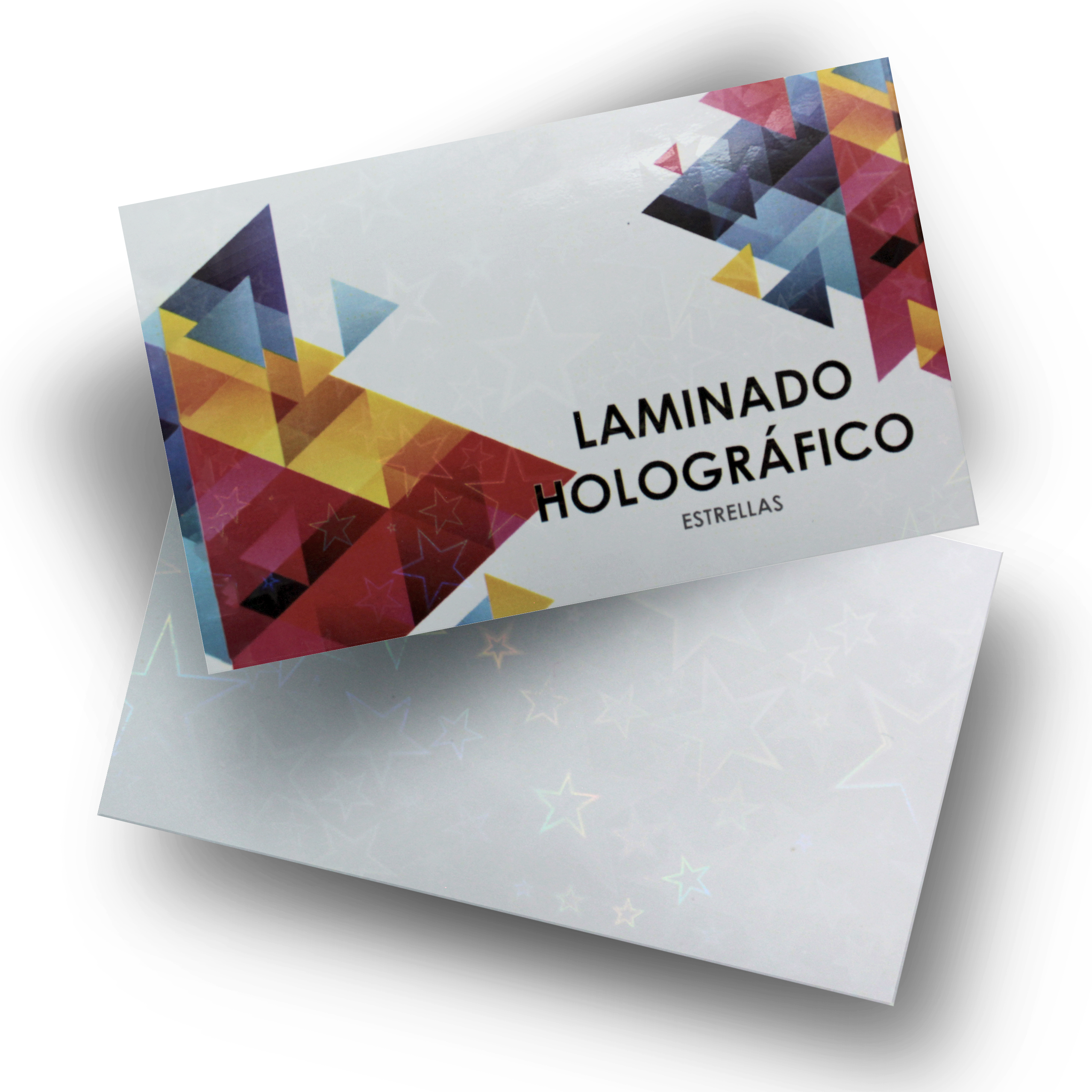 Laminado Holográfico Estrellas