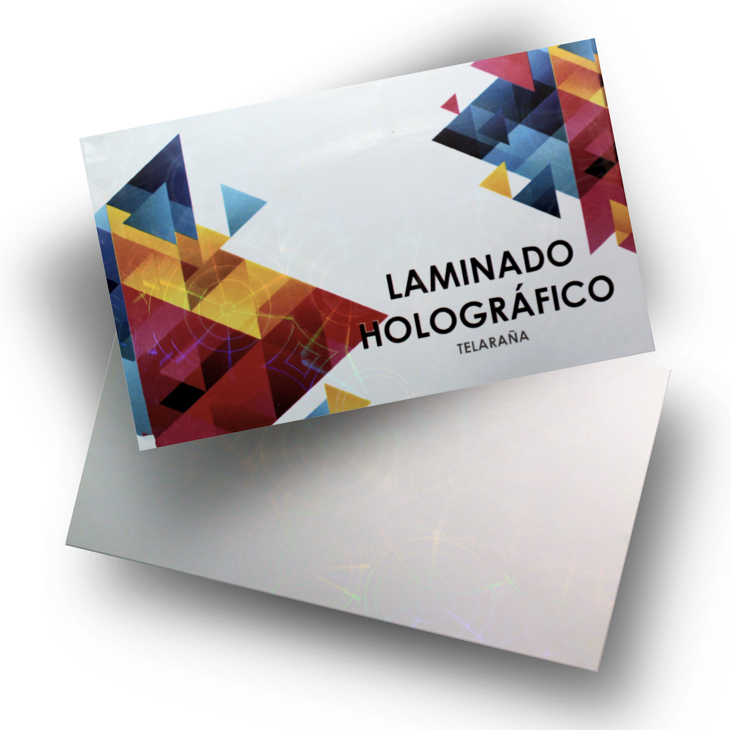 Laminado Holográfico Telaraña